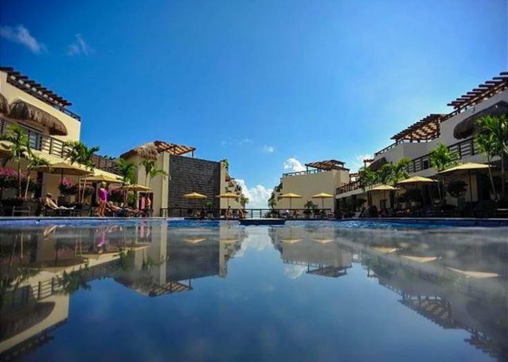 Apartamento Departamento En Aldea Thai Con Terraza, Vista Al Mar Y Alberca Privada, Para 8 Personas Playa del Carmen Exterior foto