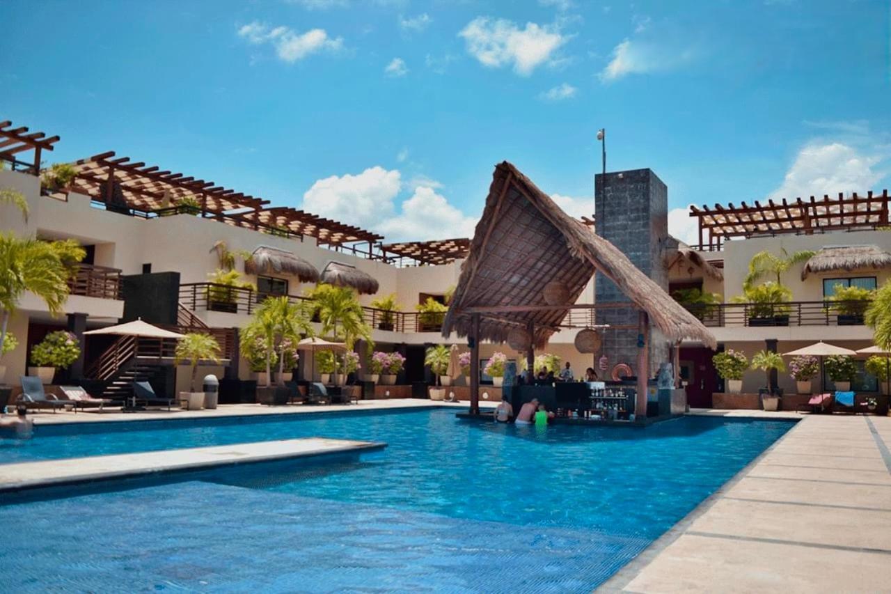 Apartamento Departamento En Aldea Thai Con Terraza, Vista Al Mar Y Alberca Privada, Para 8 Personas Playa del Carmen Exterior foto