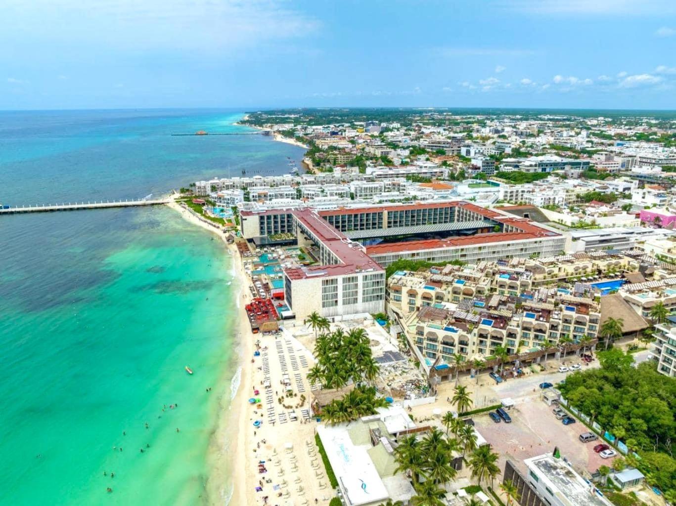 Apartamento Departamento En Aldea Thai Con Terraza, Vista Al Mar Y Alberca Privada, Para 8 Personas Playa del Carmen Exterior foto